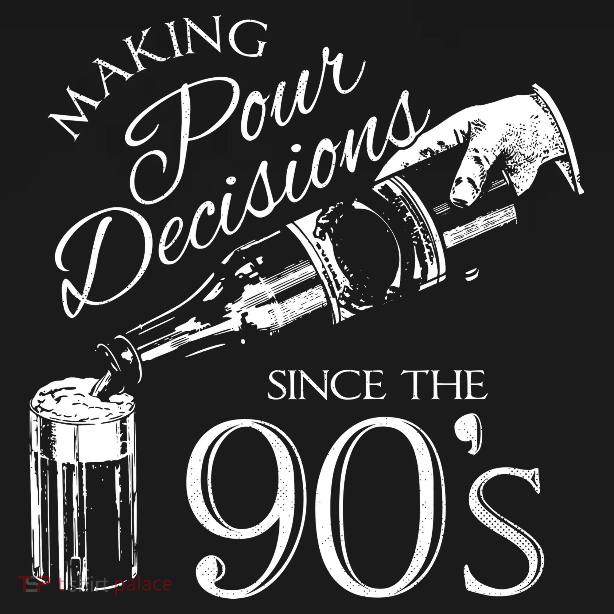 Making Pour Decisions Since The 90s Backpack