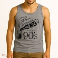 Making Pour Decisions Since The 90s Tank Top thumb 3
