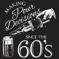 Making Pour Decisions Since The 60s Golf Towel thumb 3