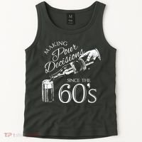 Making Pour Decisions Since The 60s Tank Top thumb 2