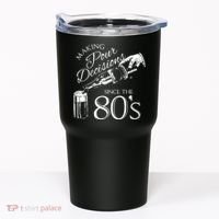 Making Pour Decisions Since The 80s Tumbler thumb 0
