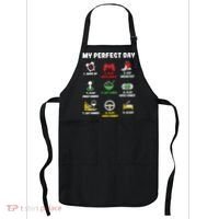 My Perfect Day Gamer Cool Gamer Video Game Apron thumb 0