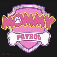 Mom Patrol Dog Mom Dad Toddler Hoodie thumb 2