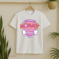 Mom Patrol Dog Mom Dad T-Shirt thumb 2