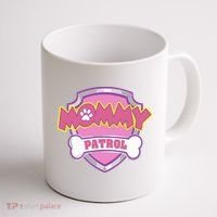 Mom Patrol Dog Mom Dad Coffee Mug thumb 1