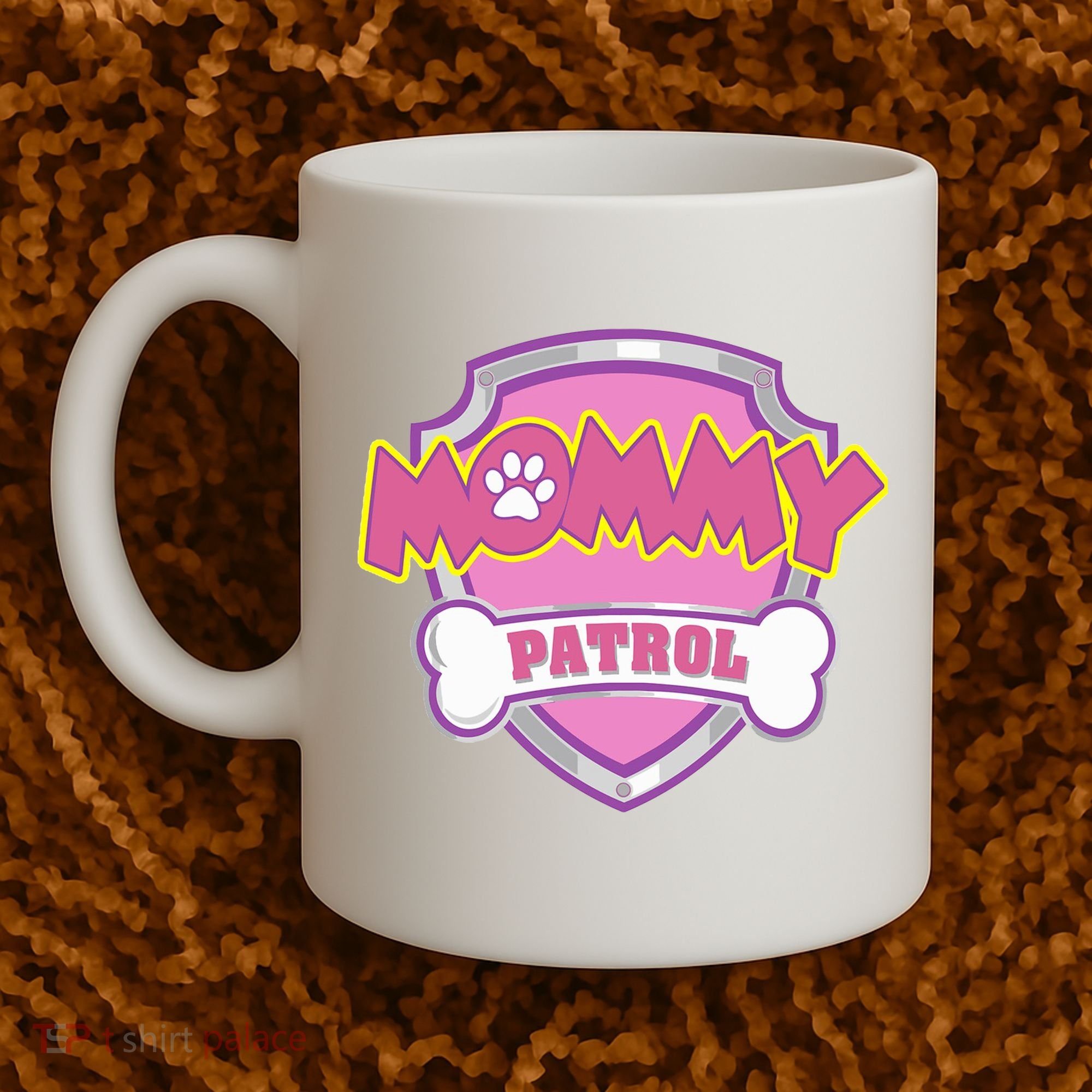 Mom Patrol Dog Mom Dad Coffee Mug