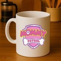 Mom Patrol Dog Mom Dad Coffee Mug thumb 4