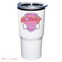 Mom Patrol Dog Mom Dad Tumbler thumb 0