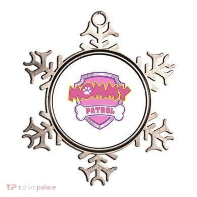 Mom Patrol Dog Mom Dad Ornament