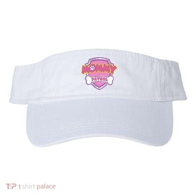 Mom Patrol Dog Mom Dad Visor