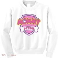 Mom Patrol Dog Mom Dad Kids Sweatshirt thumb 0