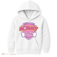 Mom Patrol Dog Mom Dad Kids Hoodie thumb 0
