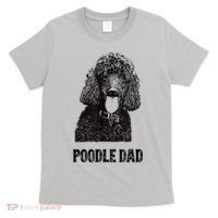 Mens Poodle Dad Standard Poodle Dad T-Shirt thumb 0