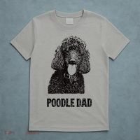 Mens Poodle Dad Standard Poodle Dad T-Shirt thumb 5