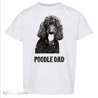 Mens Poodle Dad Standard Poodle Dad Toddler T-Shirt thumb 0