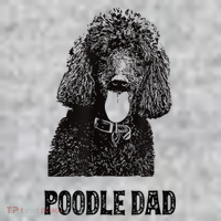 Mens Poodle Dad Standard Poodle Dad Toddler T-Shirt thumb 2