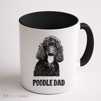 Mens Poodle Dad Standard Poodle Dad Coffee Mug thumb 1