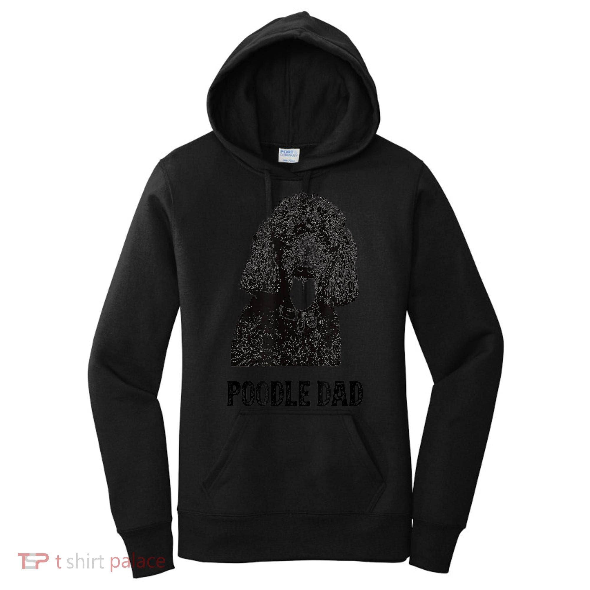 Mens Poodle Dad Standard Poodle Dad Women's Hoodie