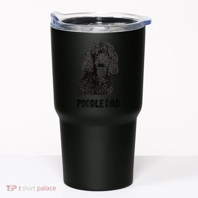 Mens Poodle Dad Standard Poodle Dad Tumbler
