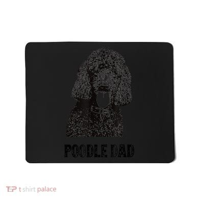 Mens Poodle Dad Standard Poodle Dad Mousepad
