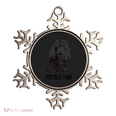 Mens Poodle Dad Standard Poodle Dad Ornament