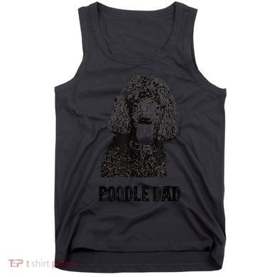 Mens Poodle Dad Standard Poodle Dad Tank Top
