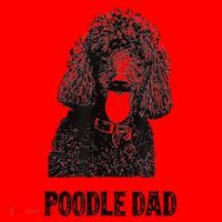 Mens Poodle Dad Standard Poodle Dad Santa Hat thumb 1