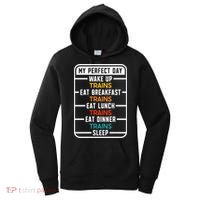 My Perfect Day Trains Gift Women's Hoodie thumb 0