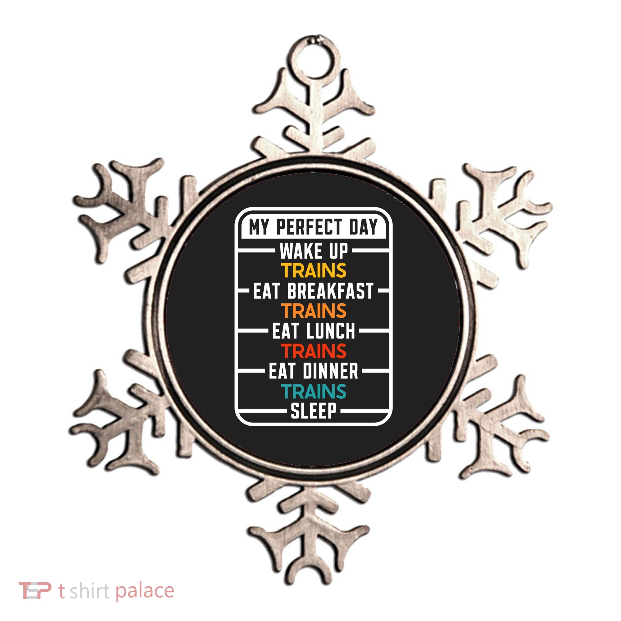 My Perfect Day Trains Gift Ornament