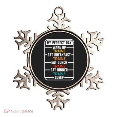 My Perfect Day Trains Gift Ornament