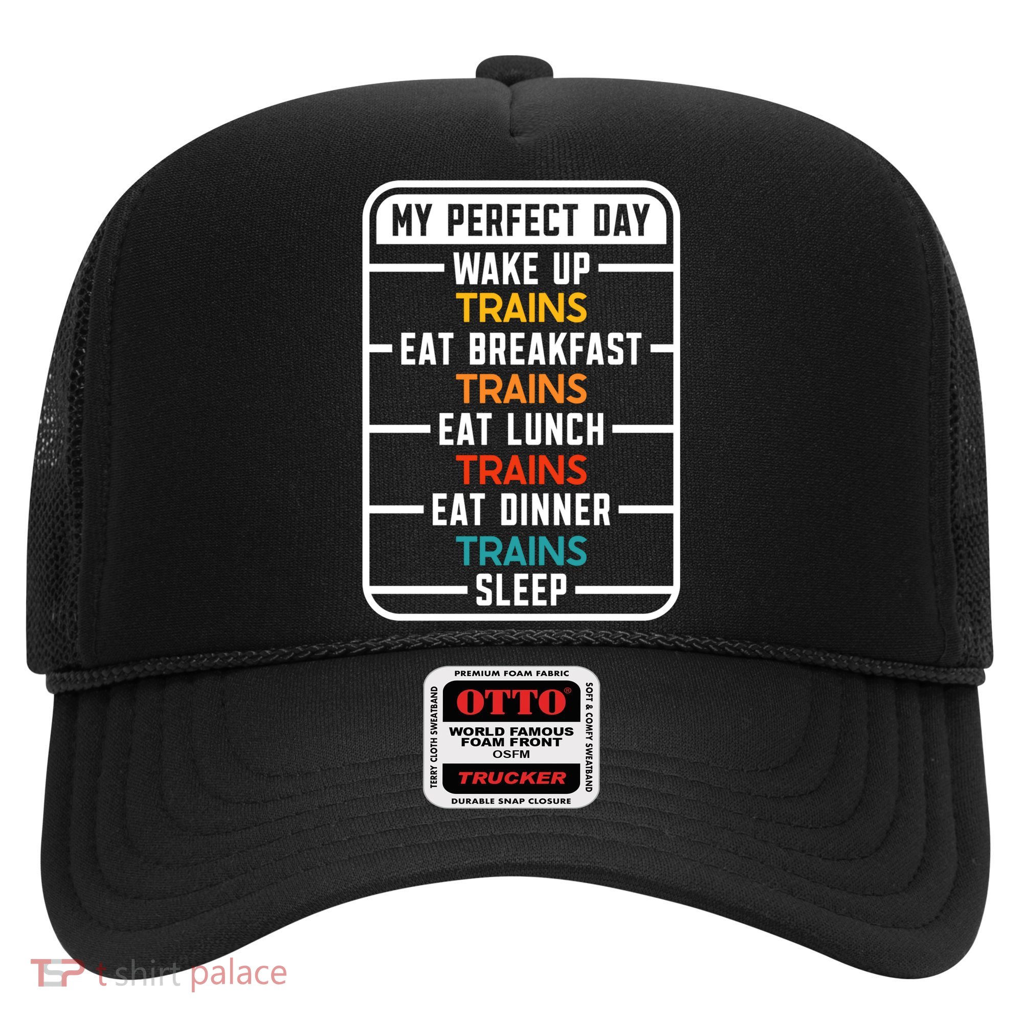 My Perfect Day Trains Gift Hat