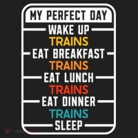 My Perfect Day Trains Gift Hat thumb 2