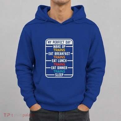 My Perfect Day Trains Gift Hoodie