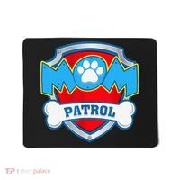 Mom Patrol Dog Mom Dad Funny Gift Birthday Party Mousepad thumb 0