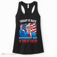 Make PresidentS Day Great Again President Trump Usa America Women's Tank Top thumb 0