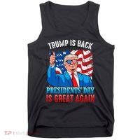 Make PresidentS Day Great Again President Trump Usa America Tank Top thumb 0