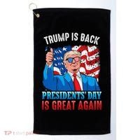 Make PresidentS Day Great Again President Trump Usa America Golf Towel thumb 0