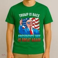 Make PresidentS Day Great Again President Trump Usa America T-Shirt thumb 3