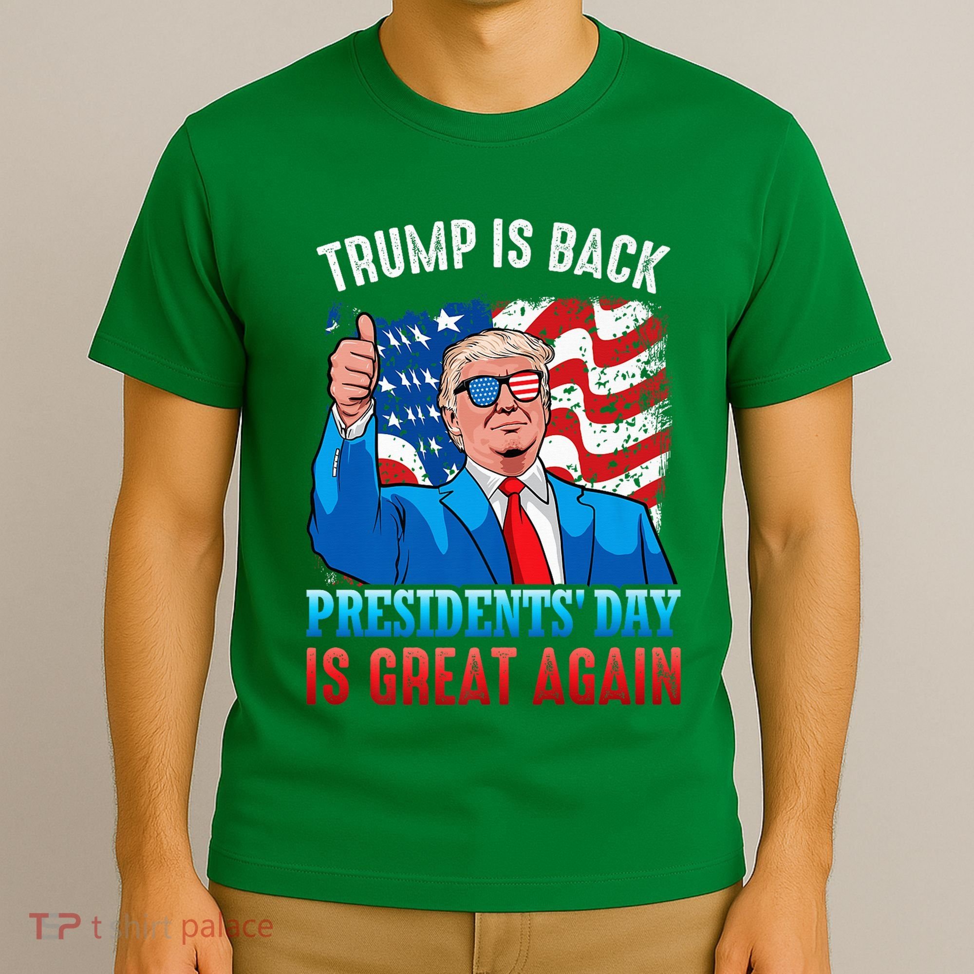 Make PresidentS Day Great Again President Trump Usa America T-Shirt