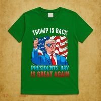 Make PresidentS Day Great Again President Trump Usa America T-Shirt thumb 5