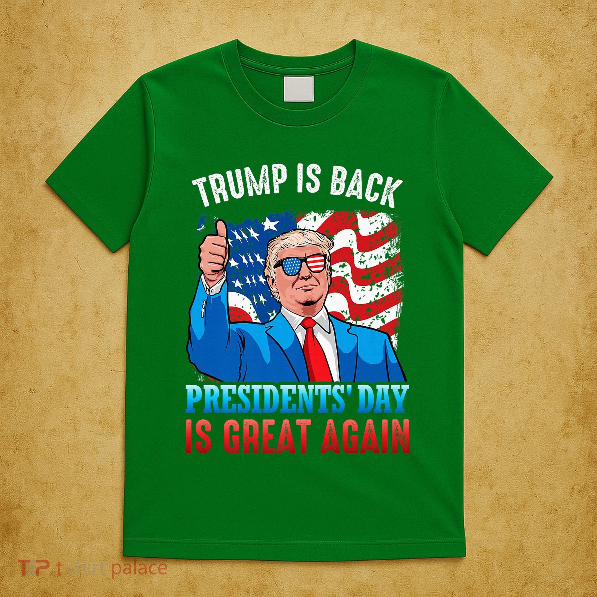 Make PresidentS Day Great Again President Trump Usa America T-Shirt
