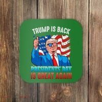 Make PresidentS Day Great Again President Trump Usa America Coaster thumb 0