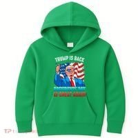 Make PresidentS Day Great Again President Trump Usa America Kids Hoodie thumb 0
