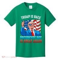 Make PresidentS Day Great Again President Trump Usa America Kids T-Shirt thumb 0