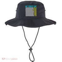My Perfect Day Trains Funny Gift Funny Locomotive Train Lover Gift Bucket Hat thumb 0