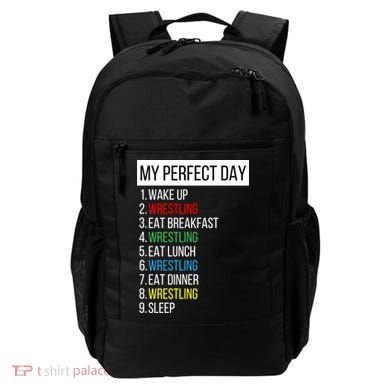 My Perfect Day Wrestling Great Gift Backpack