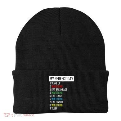 My Perfect Day Wrestling Great Gift Beanie