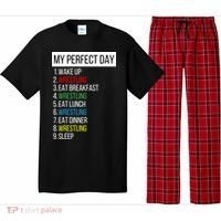 My Perfect Day Wrestling Great Gift Pajama Set thumb 0