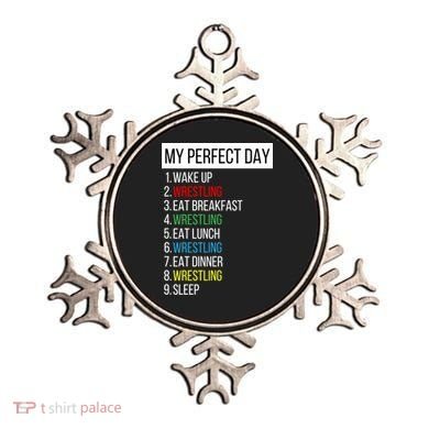 My Perfect Day Wrestling Great Gift Ornament
