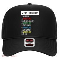 My Perfect Day Wrestling Great Gift Hat thumb 0